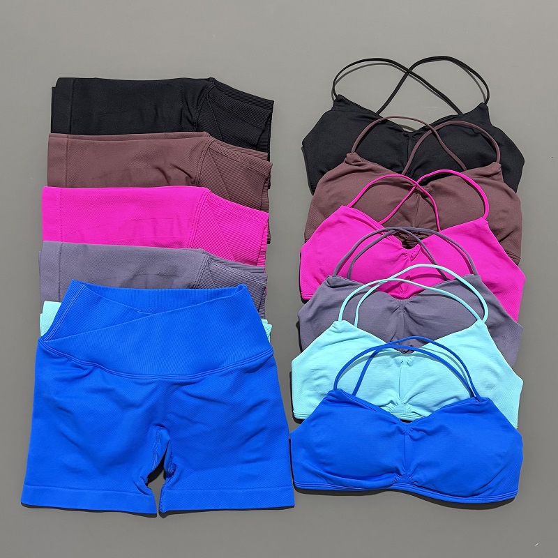 Crop Top Crochet - 2 Parça Vision Spor Seti Kadın