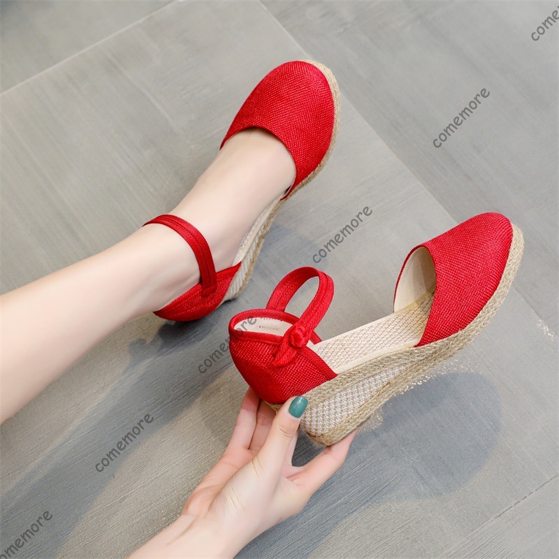 Comemore Sandalet Yüksek Topuk - Wedge Espadrille Women incelemesi ve fiyatı