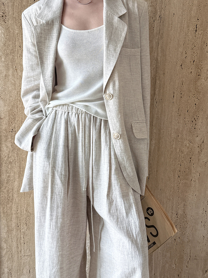 Sonbahar High-end Keten Malzem - Linen Pant Wide incelemesi ve fiyatı