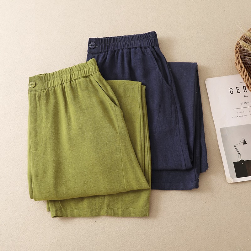 Şık Pamuklu Keten Geniş Paçalı - Linen Pant Wide incelemesi ve fiyatı